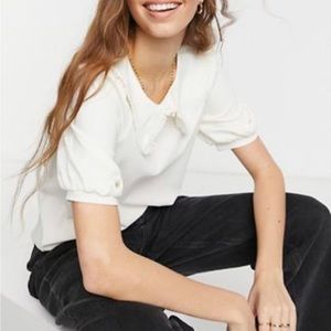 asos peter pan collar blouse